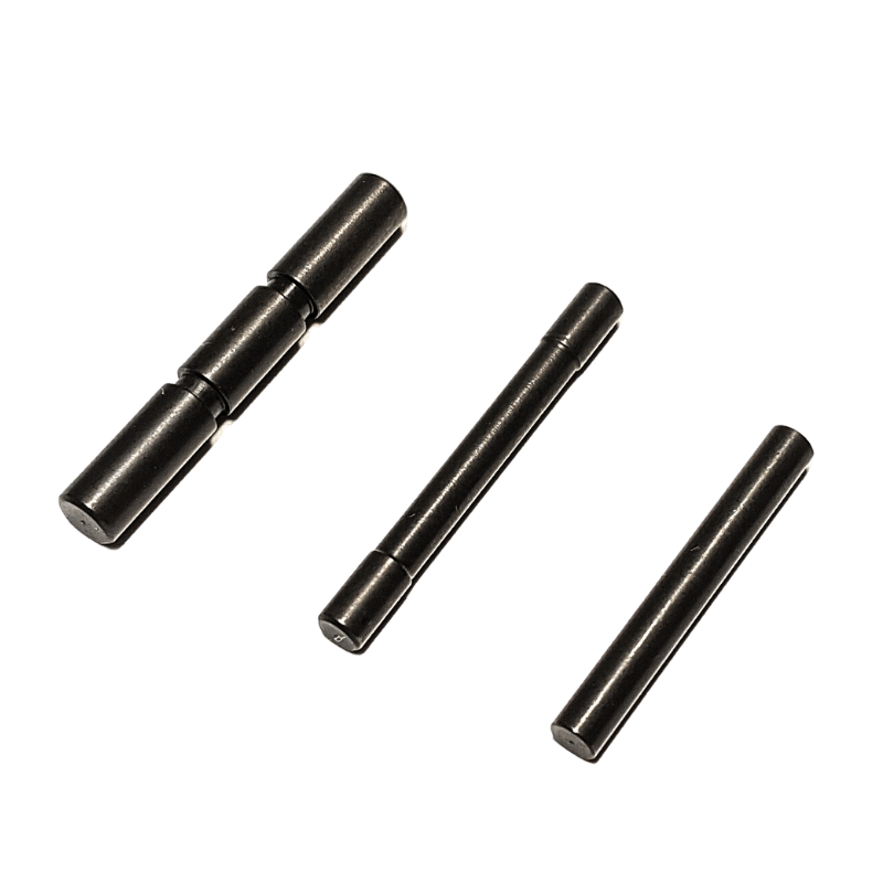 GLOCK gen 1-3 set of three black stainless steel pins - MoonDuck