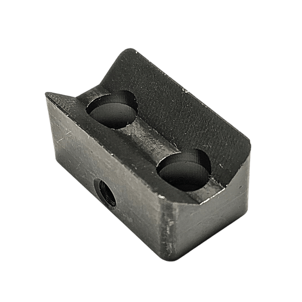 RUGER 10/22 Black stainless steel V block with adjustable set screw - MoonDuck