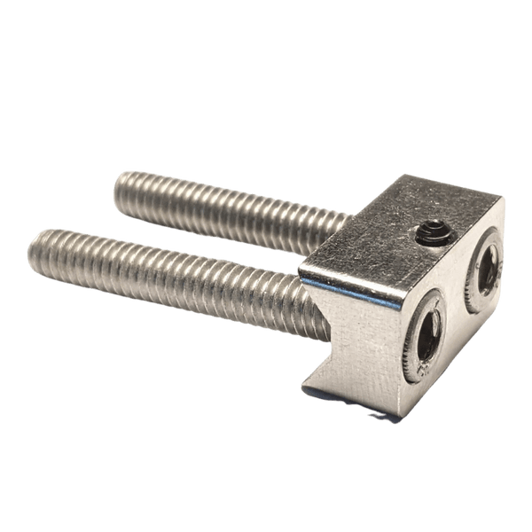 RUGER 10/22 Stainless steel V block with adjustable barrel retention - MoonDuck