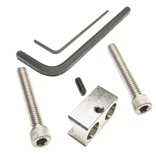 RUGER 10/22 Stainless steel V block with adjustable barrel retention - MoonDuck